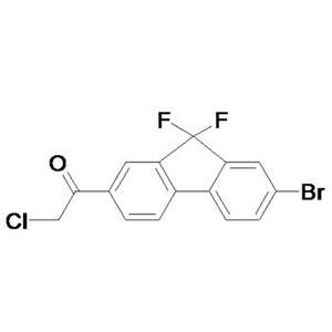 Alta qualidade 1- (7-bromo-9, 9-Difluoro-9H-Fluoren-2-il) -2-cloroetanona CAS 1378387-81-5