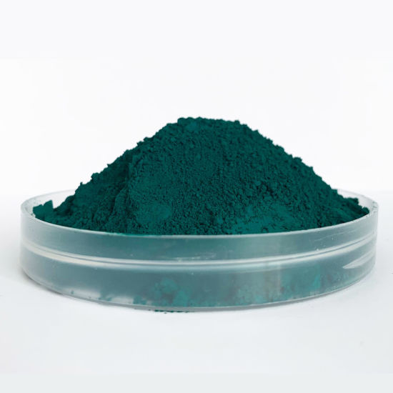 Pigmento de boa qualidade Green 7 para produto de cerâmica/esmalte CAS 14832-14-5